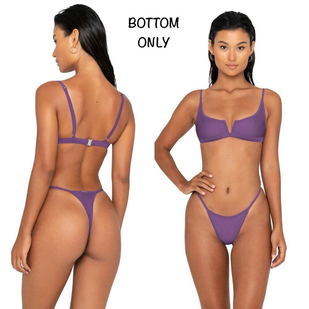 FAE Swim JONES Bottoms - Violeta - G-String - ECONYL® - Minimal Coverage